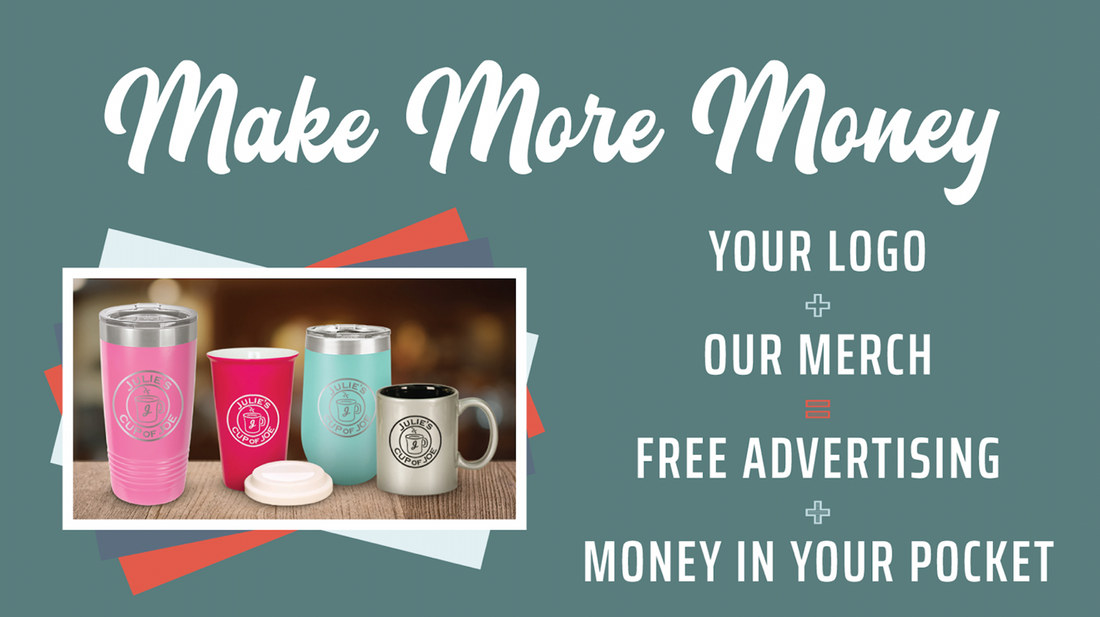 MAKE MORE MONEY WITH BRANDED PRODUCTS!